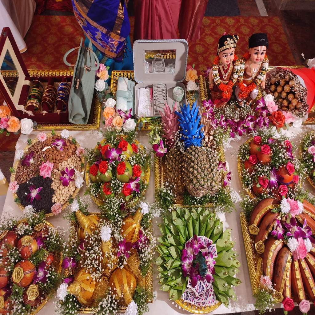 Seervarisai Plate Decoration